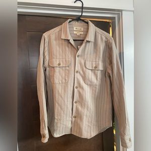 Madewell Brushed Flannel Easy Shirt Jacket
